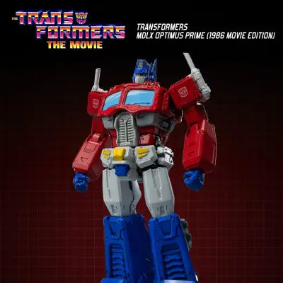 Figurine Transformers mdlx optimus prime 1986 movie edition action